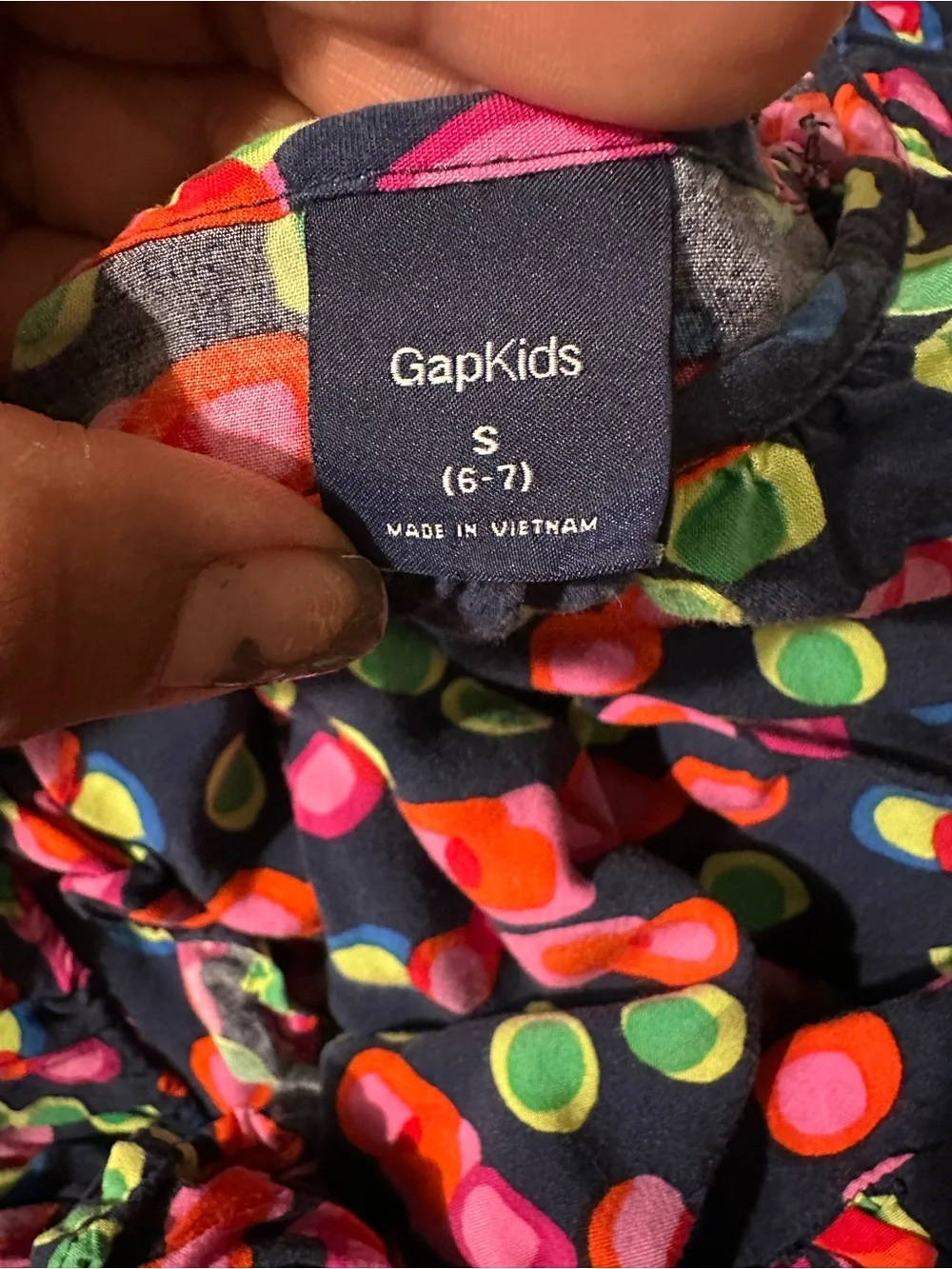 GAP navy nightgown